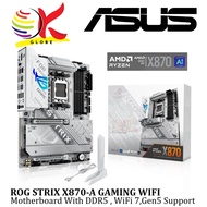 ASUS  ROG STRIX X870-A GAMING WIFI DDR5 AM5 GAMING MOTHERBOARD COMBO PROCESSOR 7500F /  7800X3D / 97