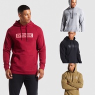 Gymshark Block Hoodie premium quality gym fitness Baju singlet