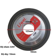 Đá Mài Hợp Kim Chuyên Dụng Mài Mũi Soi Dao Tupi Mài Tinh Bóng Mịn Bén Ngọt - LIWEI