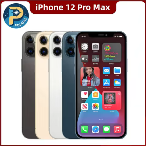 Genuine Apple iPhone 12 Pro Max 128GB/256G/512GB ROM 1SIM+1eSIM Unlocked Cell Phone For All Countrie