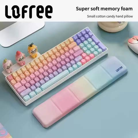 Lofree Marshmallow Hand Holder Memory Cotton Soft Thickened Mechanical Keyboard Mouse Pad Wristguard