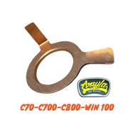 Plate CopperRing Neutral Switch Honda C70 C 70 C700 C 700 C800 WIN100 Win 100 35753-035-661 suit swi
