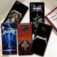 Redmi K20 Note 9 Pro Max 9T 10 Pro Max 10S 10T FS77 Metallica pattern mobile phone case