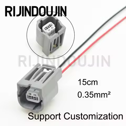 2P Car Fog Light Turn Signal Plug Wiring Harness Electronic Connector 7287-8642-40 With Cable For Ac