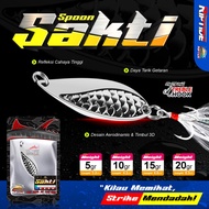 RIPTIDE SAKTI FISHING BAIT SPOON CASTING LURE ULTRALIGHT WEIGHT 5 10 15 20 GRAMS Victory Official