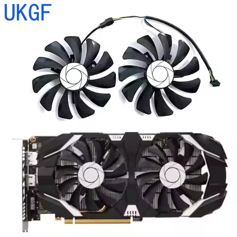 For MSI GTX 1060 OC 6G GTX 960 P106-100 P106 GTX1060 GTX960 Graphics Card Fan New 85MM HA9010H12F-Z 