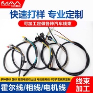 Harness Processing Electronic Connection Wire Hub Motor Leading Wire Hall Wire 8-Core Sheathed Wire