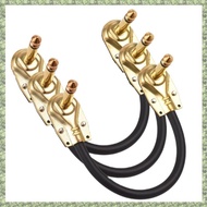 (K T) 3-Pack Guitar Jumper Cable Guitar Effects Cable 1/4 Guitar Effect Pedal Cable