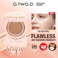O.TWO.O Air Cushion BB Cream Natural Full Cover Foundation Long-lasting Waterproof Brighten 3 Colors