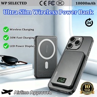 WP SELECTED Magnetic powerbank 3c certified Powerbank 20W fast charging 10000mah Ultra Thin Powerban