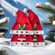 Festival party fairy hat, clown hat, creative wire-legged hat, Christmas tree hat, Christmas hat