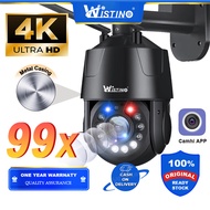 WIstino Outdoor FHD 8MP 4K 99X Optical Zoom PTZ IP Camera WiFi Surveillance Camera 4G Sim Card 99x Z