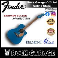 Fender California Redondo Player Slope-Shouldered Acoustic Guitar - Belmont Blue