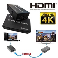 HDMI 4K HDMI Extender 100m To LAN Port RJ45 Network Cable Extender Over by Cat 5e/6