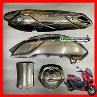 🏁 5D CARBON COVER PARTS YAMAHA NMAX V2 2020 🏁 BOZOOKA THAILAND WATER TRANSFER CARBON NMAX155