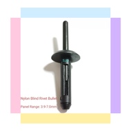 [READY STOCK] UNIVERSAL / BMW NYLON BLIND RIVET BULLET/ PANEL RANGE: 3.9-7.0mm