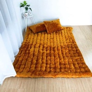 REALPICT Kasur Gender Bulu Rasfur 200x160 / 200x200 ( UKURAN BAHAN) Bonus 2 Bantal Gratis Empuk dan 