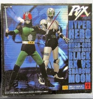 HYPER HERO 幪面超人 Masked Rider Black RX & Shadow Moon 8" real action doll collection Twin-pack
