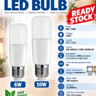 LED STICK BULB E27 6W, 10W ENERGE SAVING