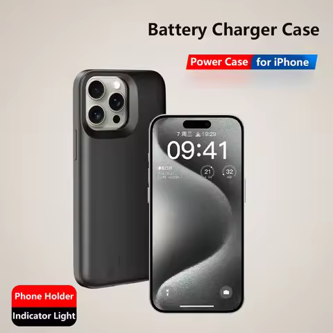Battery Charger Case for iPhone 17 16 15 14 13 12 11 pro max 6 6s 7 8 plus X XS XR Xs Max External B
