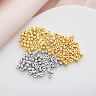 Spacer Beads 14K 18K Short Tube 2 * 2.5mm Bracelet Necklace