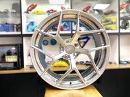 【JK RACING精品】客製化 輕量化 鍛造鋁圈 Forged 5/114.3 ET22 8.5J 19吋 特斯拉規格