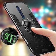 For OPPO Reno 2 z 2F 2Z Reno Ace Reno 10x zoom Hybrid Slim Ring Holder Shockproof Armor Case Magneti