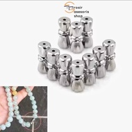 Kait ulir stainles model putar perlusin / pengait gelang / pengait kalung