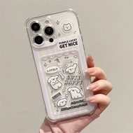 Latest Cartoon Card Holder Casing iphone 11 Pro Max 16 Pro Max 7 Plus 13 Pro Max 16 Pro Max 12 Pro M
