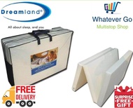 Dreamland Premium Easy Storage Latex Feel High Density Foam Single Foldable Mattress Single Ma