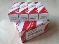 หัวเทียน K16RU11 AE100,AE110,SOLUNA,VIOS,ยาริส,ALTIS 1600,18001JZ,2JZ แท้ๆเบิกห้าง (4หัว 1ชุด) ราคาช