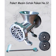 Mesin Cetak Pakan Mini No.12 Dengan Pulley Mesin Cetak Pelet Ayam Ikan