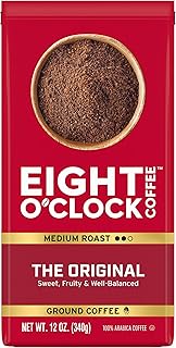 Eight O'Clock Coffee The Original, 12 Ounce (Pack of 6) Medium Roast Ground Coffee 100% Arabica, Swe