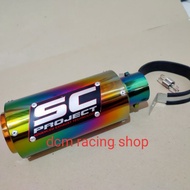 SC PROJECT RAINBOW RACINGknalpot SILENCER ONLY. SC PROJECT RAINBOW RACINGknalpot SILENCER ONLY