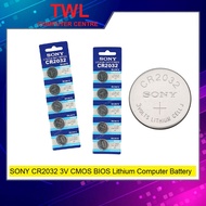 SONY CR2032 3V CMOS BIOS Lithium Computer Battery