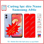 Toughened flexible screen protector for Samsung A04e phone