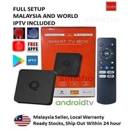 Q1 Android TV ATV Box 5GWIFI Bluetooth Smart Android TVBox