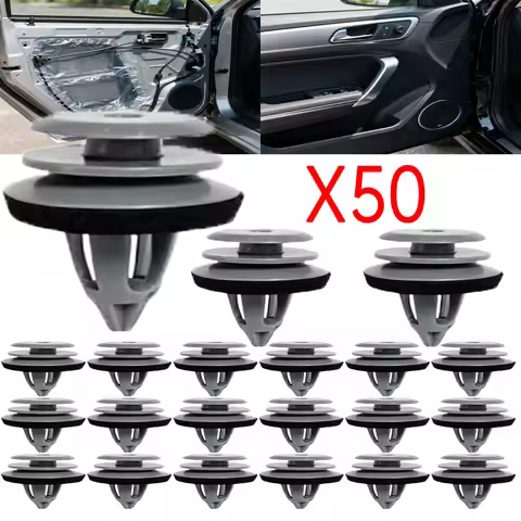 10-50PCS Car Fastener Clip Door Panel Card Trim Cover Fixing Clip For BMW E88 F45 E36 E46 E90 E91 F3