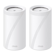 TP-Link Deco BE85 BE22000 Tri-Band Whole Home Mesh WiFi 7 System (2 packs) (NWW-000805)