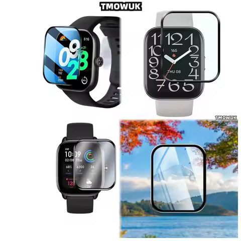 Tempered Glass For Amazfit BIP 3 5 6 U Pro Active Unity GTS 2E 2 3 4 MINI, Superior Toughness.