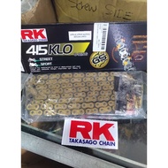 RK CHAIN RK O-RING 415KLO-132L / 428KLO-132L LONG CHAIN GOLD