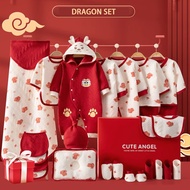 Newborn Hamper Gift Set for Baby Girl Baby Clothes Gift / Full month party / 100Days celebration