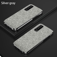 For Huawei Y7A Case Shockproof TPU Electroplated Glitter Phone Casing For Huawei Y7A Back Cover