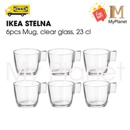 (SET OF 6) IKEA STELNA MUG, 23 cl