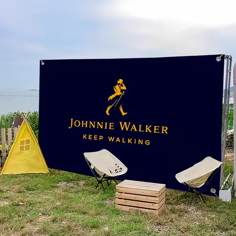 flag For Picnic Party Luxury Art Beer Home Decoration WALKER Fashion Design Outdoor Camping J-JOHNNI