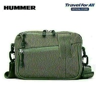 Hummer Horizontal Sling Bag - Black/Grey/Brown