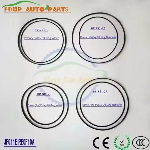 JF011E CVT RE0F10A Transmission Pressure Cylinder Oil Ring Primary & Driven(2nd)Pulley Oil Ring For 