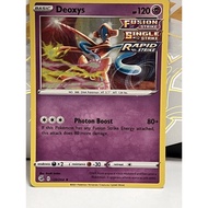 Pokemon TCG SS8 Fusion Strike - Deoxys - 120/264 - Holo Rare