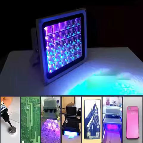 LED Ultraviolet UV Glue LED Curing Lamp 365nm 405nm 395nm For Shadowless Glue Green Oil Photosensiti