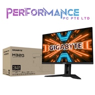 GIGABYTE M32Q 1440P 31.5" SS IPS QHD 2560*1440 170Hz 8BIT 1MS HDR400 KVM GAMING MONITOR HDMI2.0*2 DP1.2*1 3W Speaker*2 Wall-mount 100*100 (3 YEARS WARRANTY BY CDL TRADING PTE LTD)